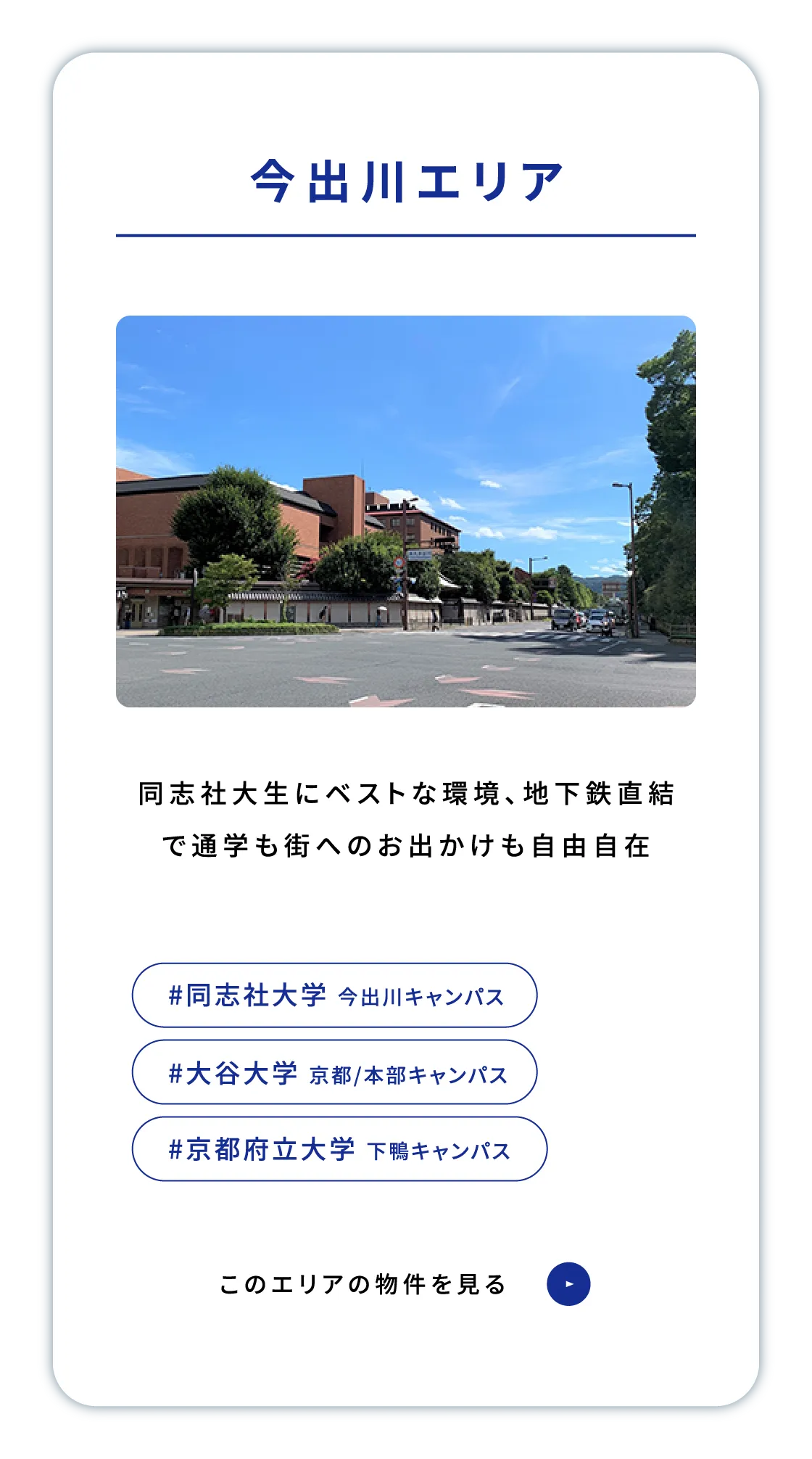 今出川エリア